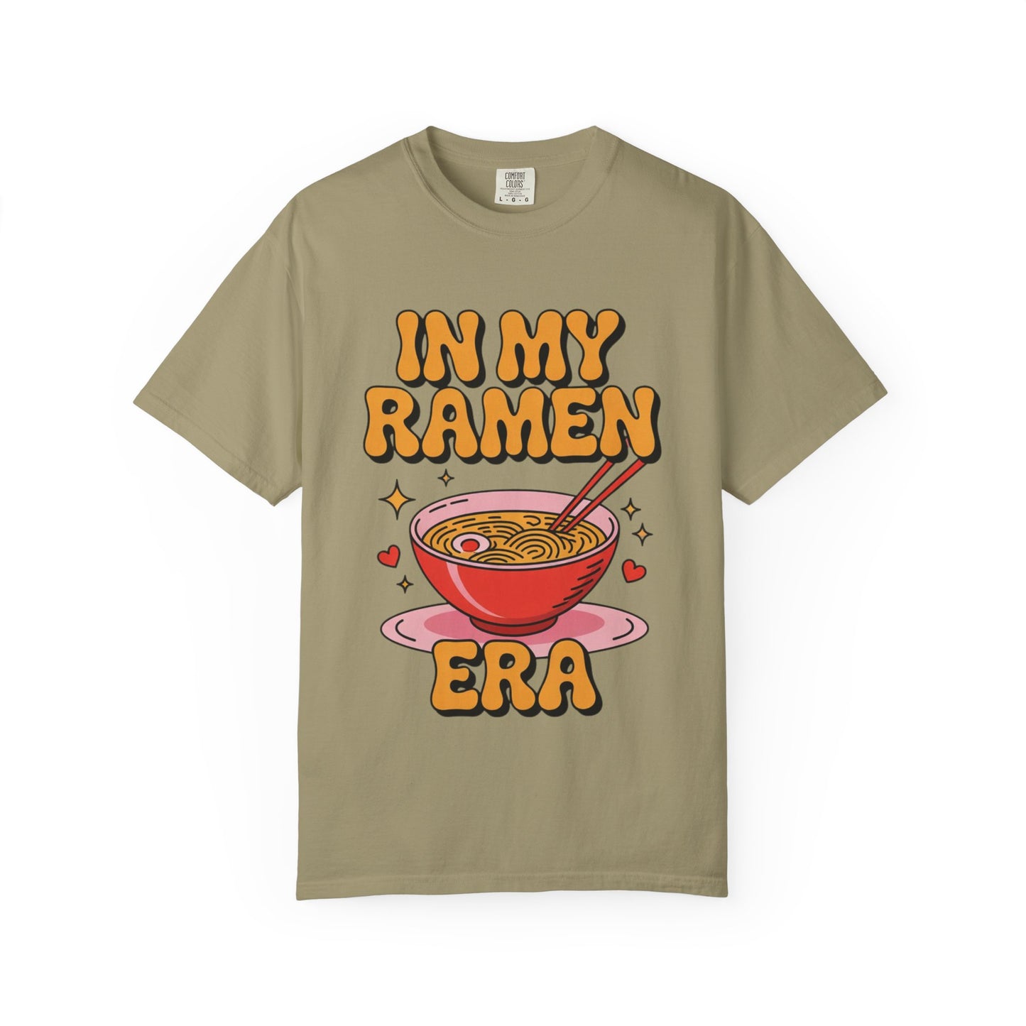 In My Ramen Era Tee – Funny Food Lover Comfort Colors Shirt