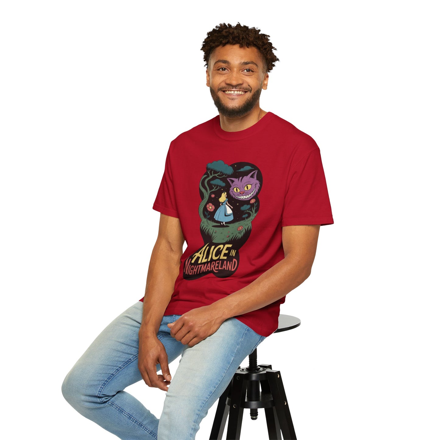 Alice in Nightmareland Tee – Dark Fairy Tale Comfort Colors Shirt