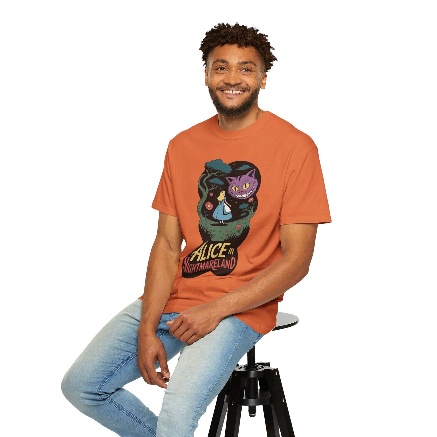 Alice in Nightmareland Tee – Dark Fairy Tale Comfort Colors Shirt