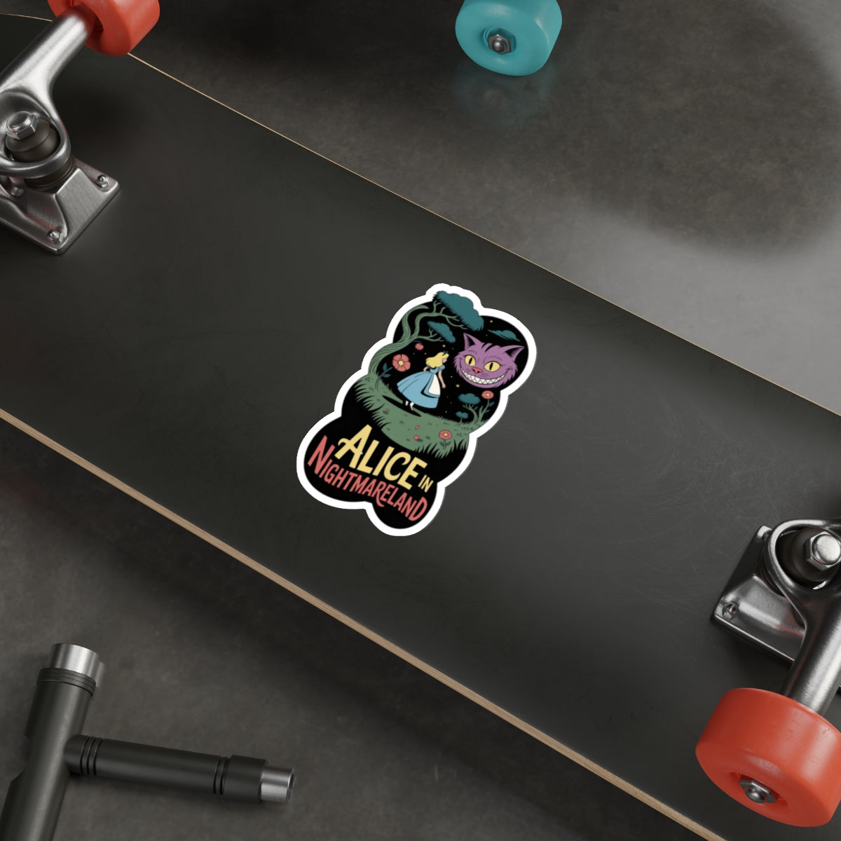 Alice in Nightmareland Sticker – Die-Cut Vinyl Sticker