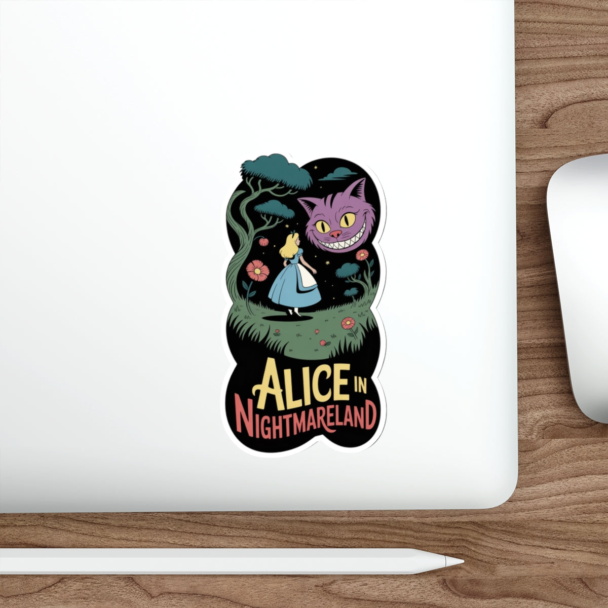 Alice in Nightmareland Sticker – Die-Cut Vinyl Sticker