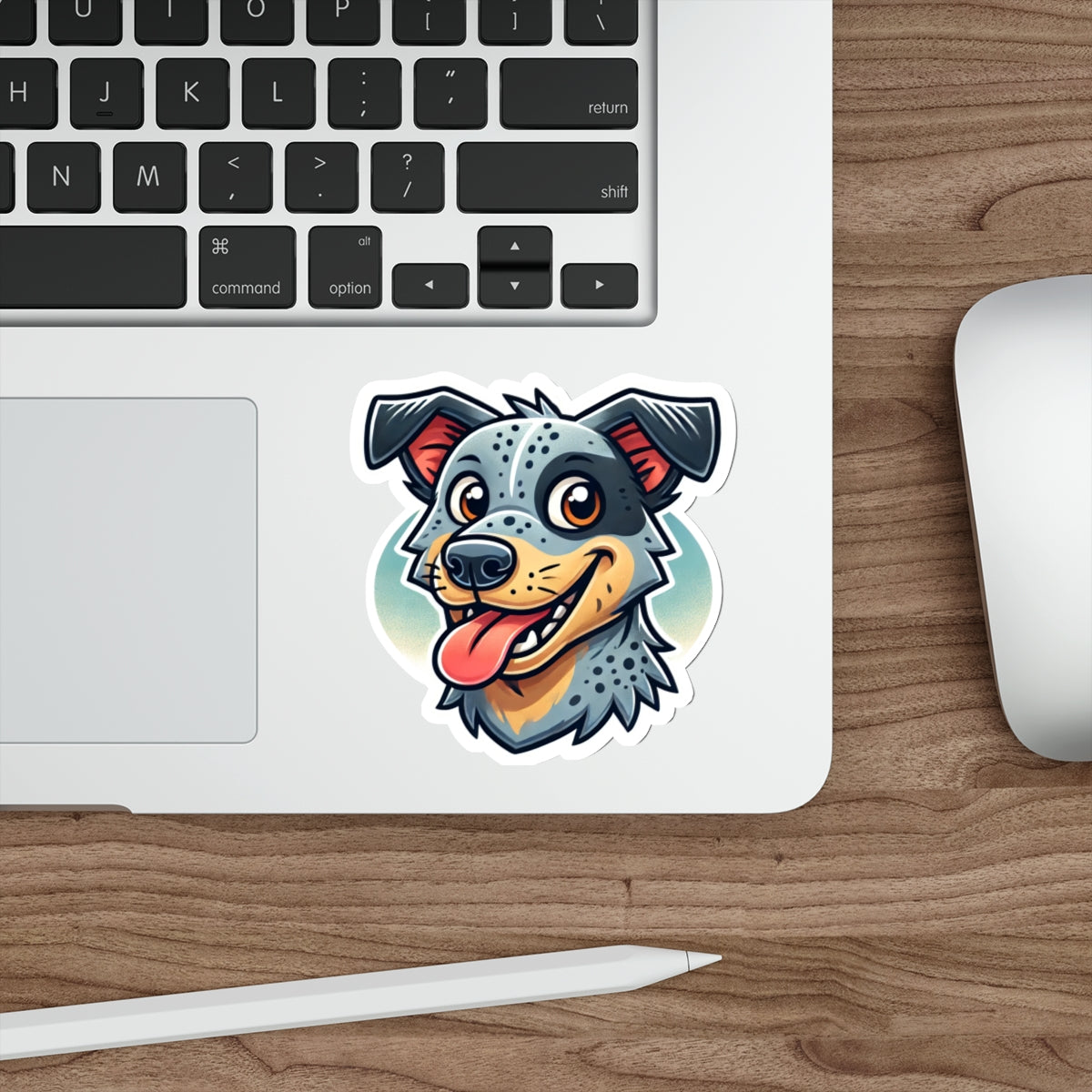 Australian Cattle Dog (Blue Heeler) Die-Cut Vinyl Sticker | Waterproof Pet Lover Decal