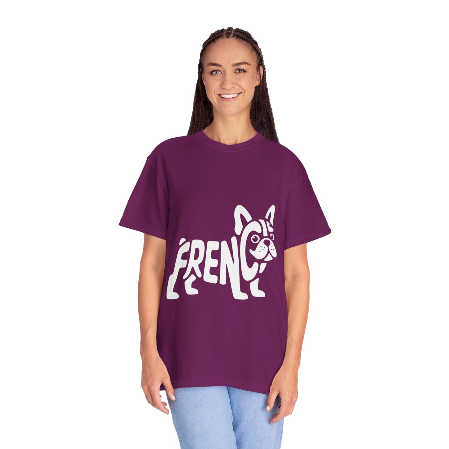 Frenchie Silhouette Tee – Bold French Bulldog Graphic Shirt