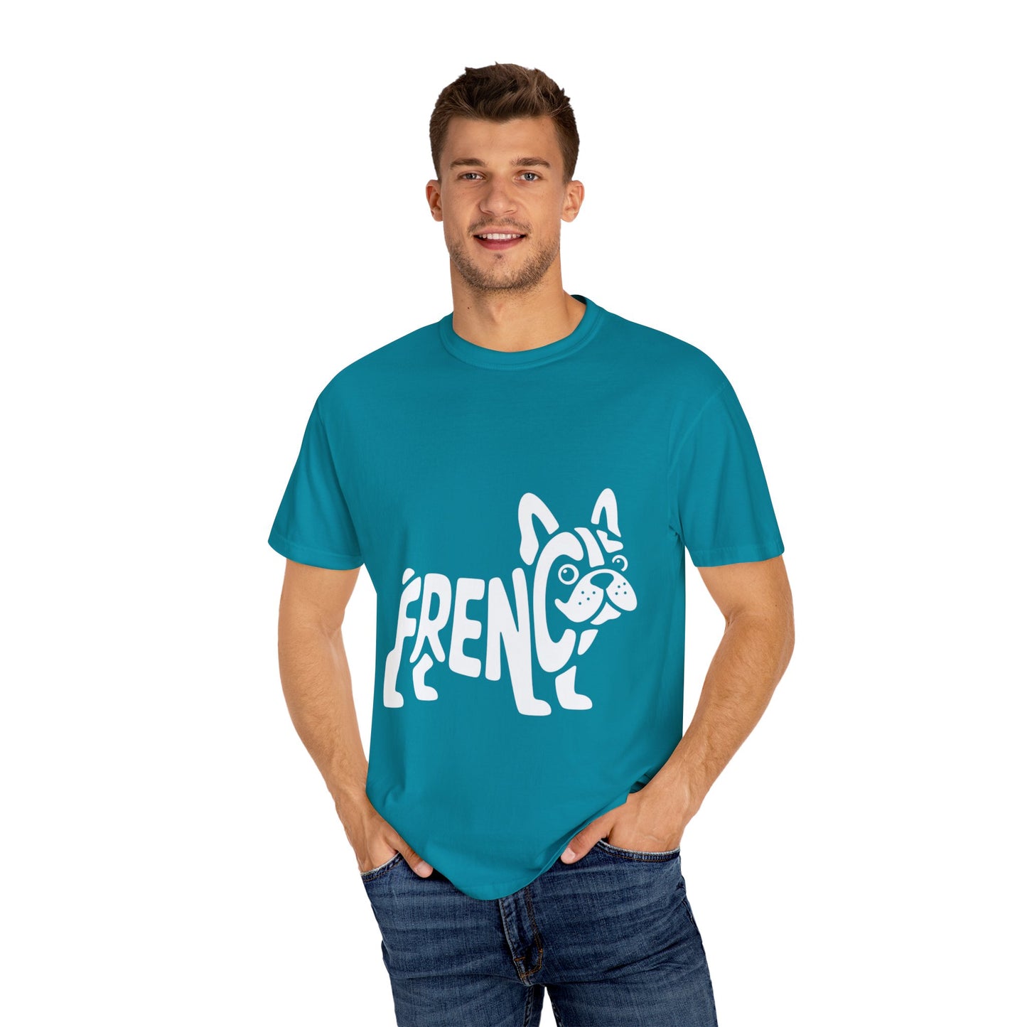 Frenchie Silhouette Tee – Bold French Bulldog Graphic Shirt