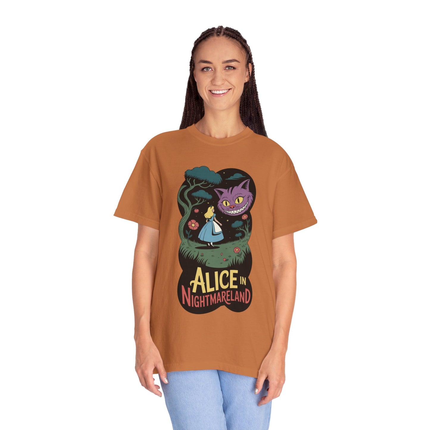 Alice in Nightmareland Tee – Dark Fairy Tale Comfort Colors Shirt