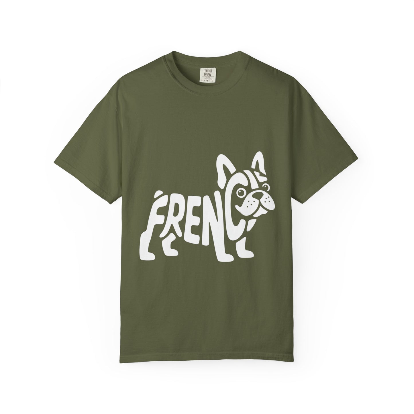 Frenchie Silhouette Tee – Bold French Bulldog Graphic Shirt