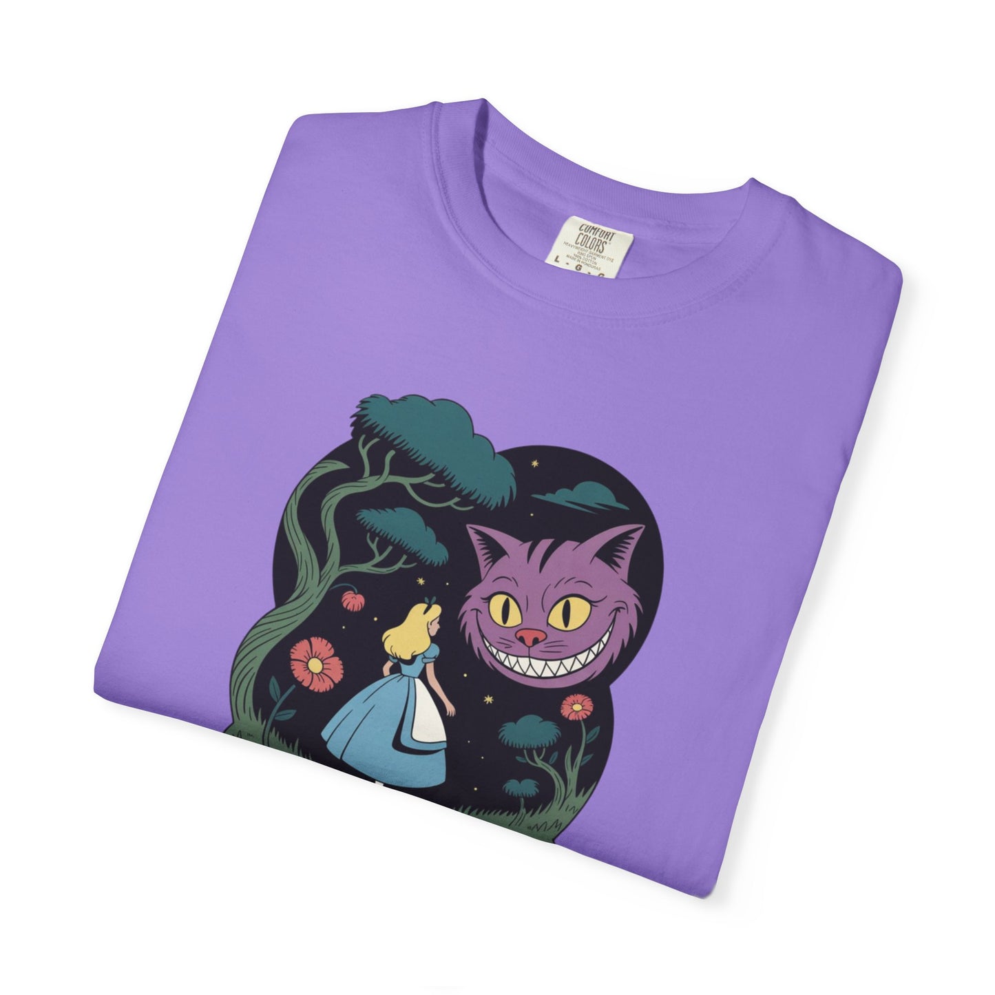 Alice in Nightmareland Tee – Dark Fairy Tale Comfort Colors Shirt