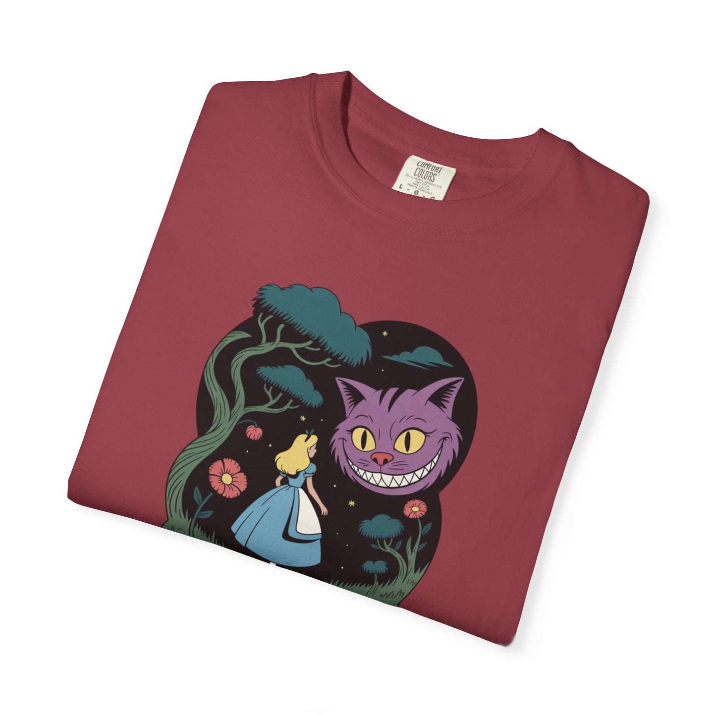 Alice in Nightmareland Tee – Dark Fairy Tale Comfort Colors Shirt