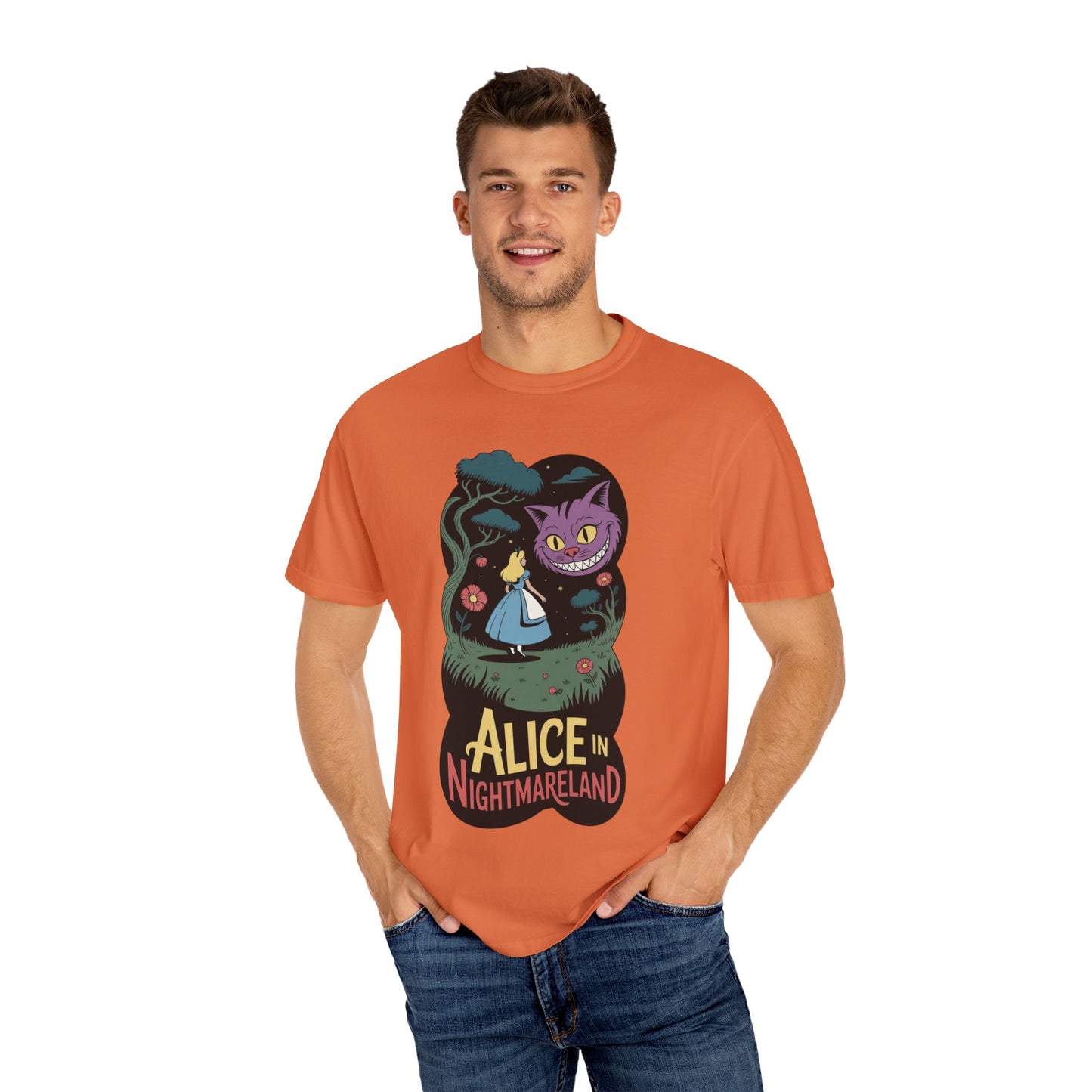 Alice in Nightmareland Tee – Dark Fairy Tale Comfort Colors Shirt