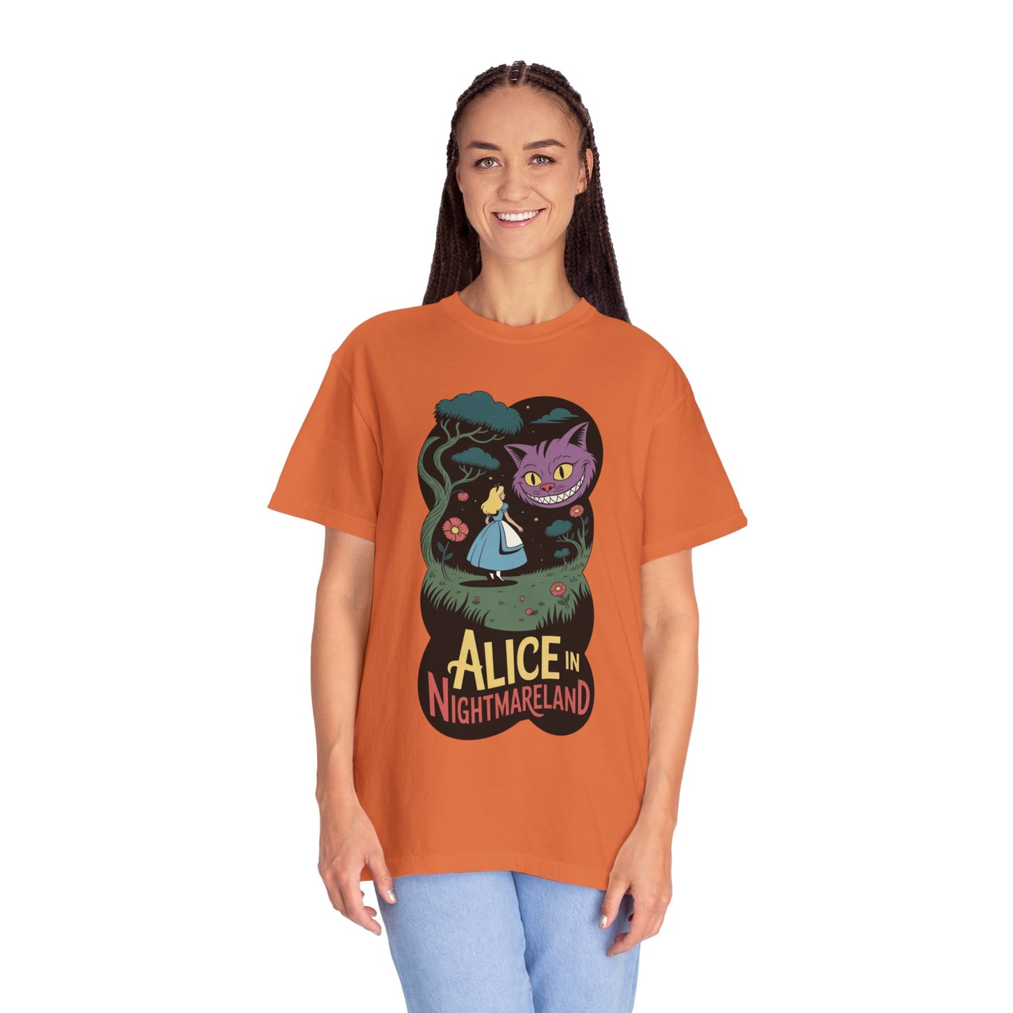 Alice in Nightmareland Tee – Dark Fairy Tale Comfort Colors Shirt