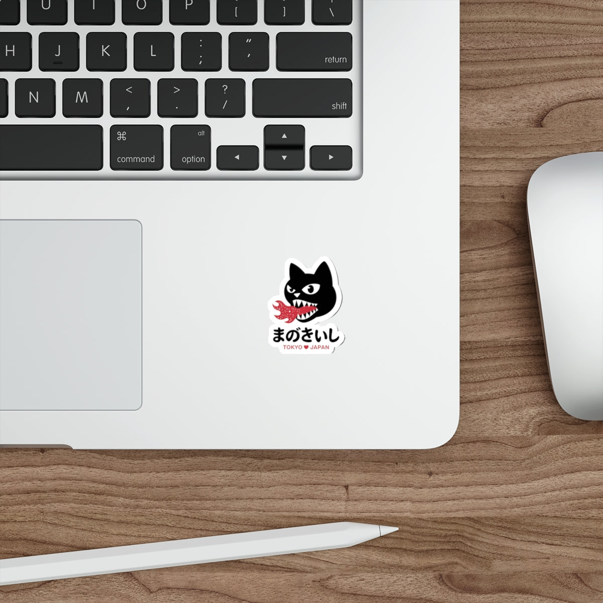 Tokyo Fire Cat Sticker – Die-Cut Vinyl Sticker