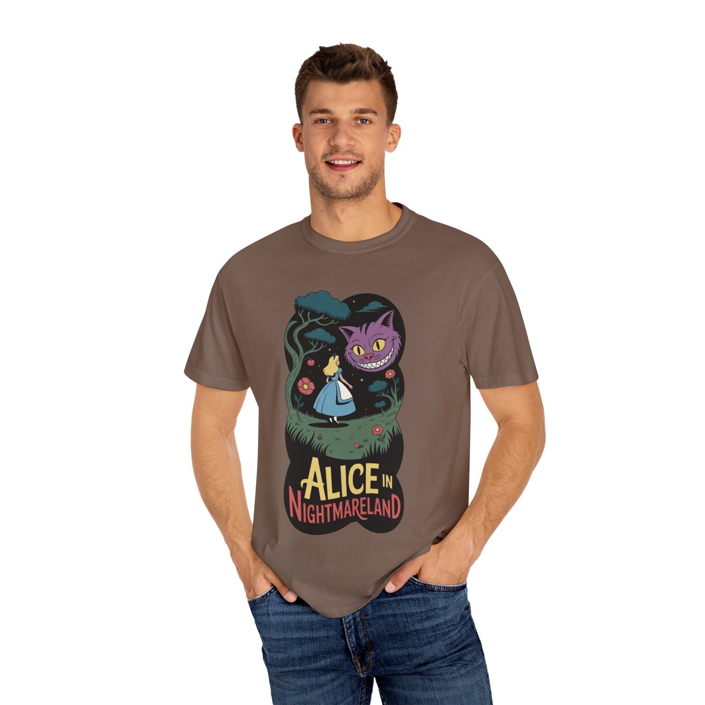 Alice in Nightmareland Tee – Dark Fairy Tale Comfort Colors Shirt