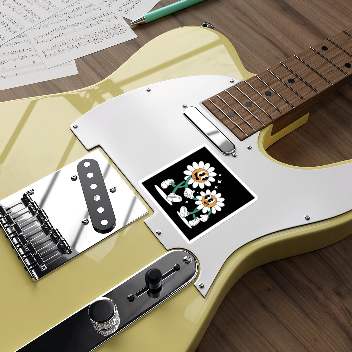Flower Friends Sticker – Die-Cut Vinyl Sticker