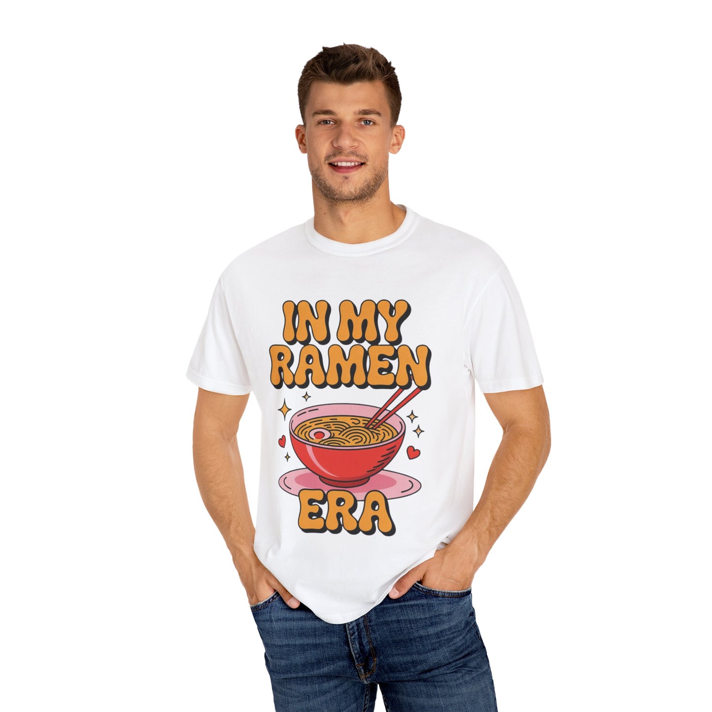 In My Ramen Era Tee – Funny Food Lover Comfort Colors Shirt