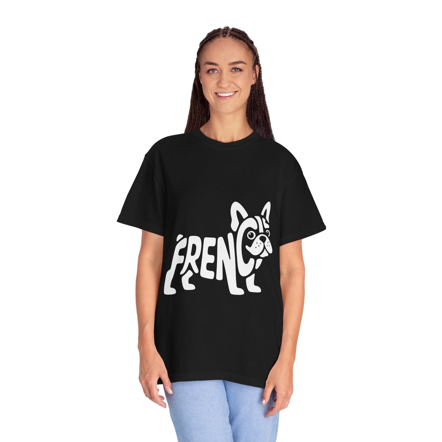 Frenchie Silhouette Tee – Bold French Bulldog Graphic Shirt