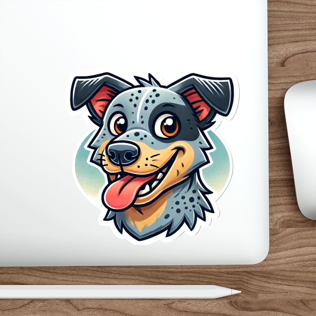 Australian Cattle Dog (Blue Heeler) Die-Cut Vinyl Sticker | Waterproof Pet Lover Decal