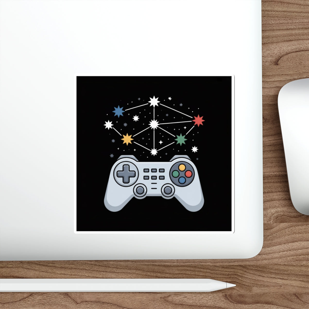 Game Galaxy Sticker – Die-Cut Vinyl Sticker