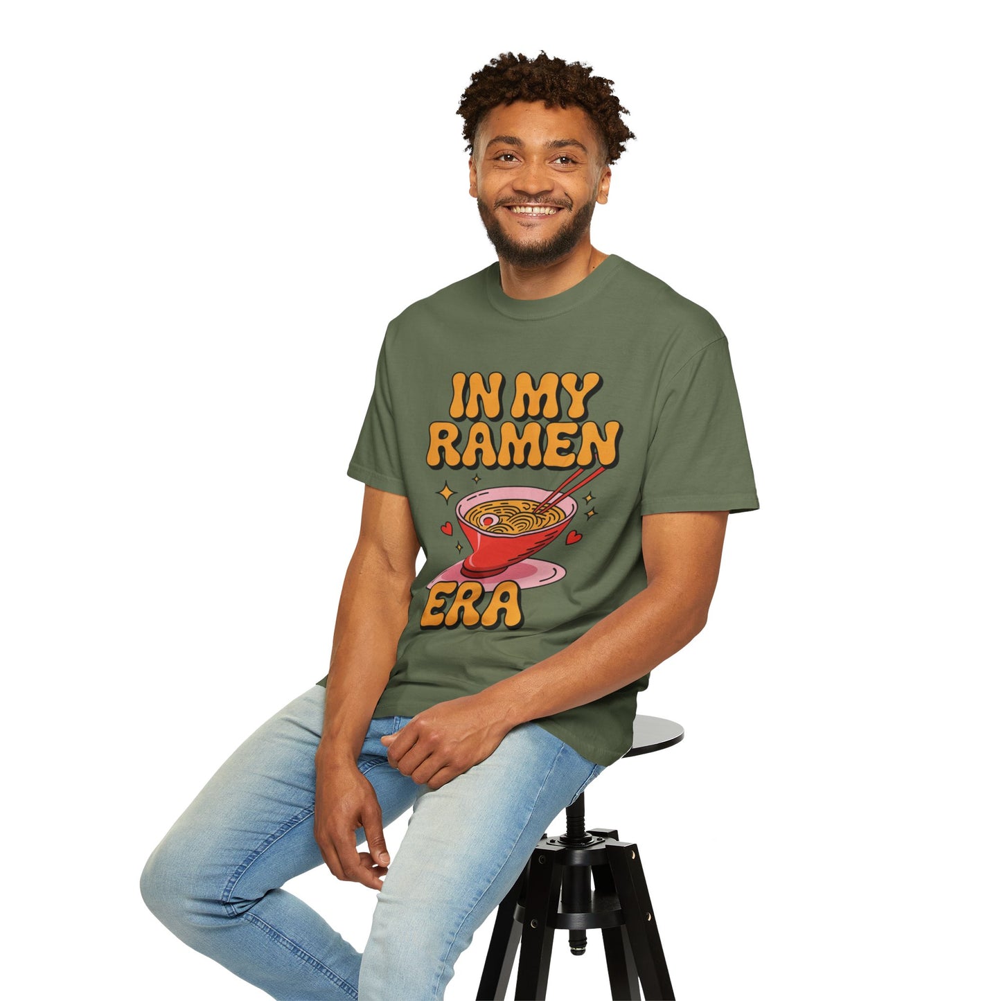 In My Ramen Era Tee – Funny Food Lover Comfort Colors Shirt