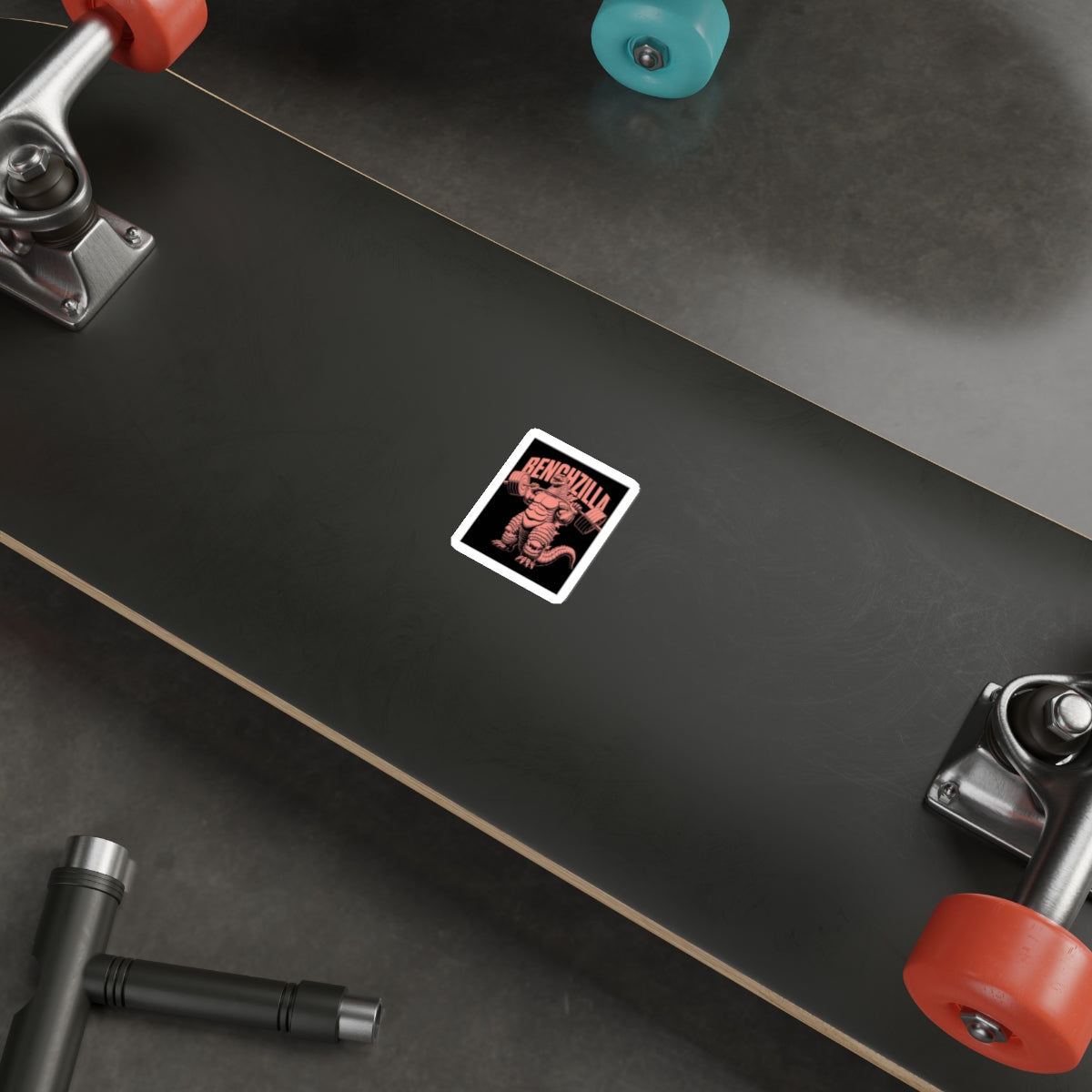 Benchzilla Sticker – Die-Cut Vinyl Sticker