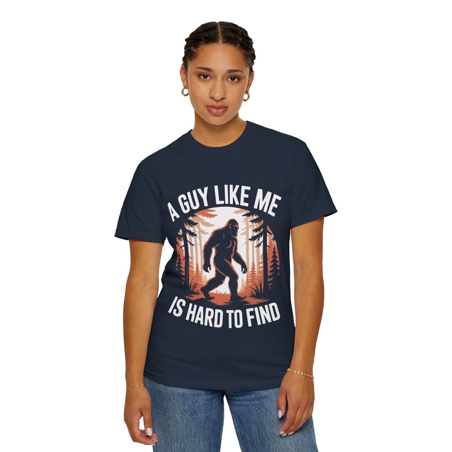 Bigfoot in the Woods Tee – Funny Sasquatch Dating Shirt