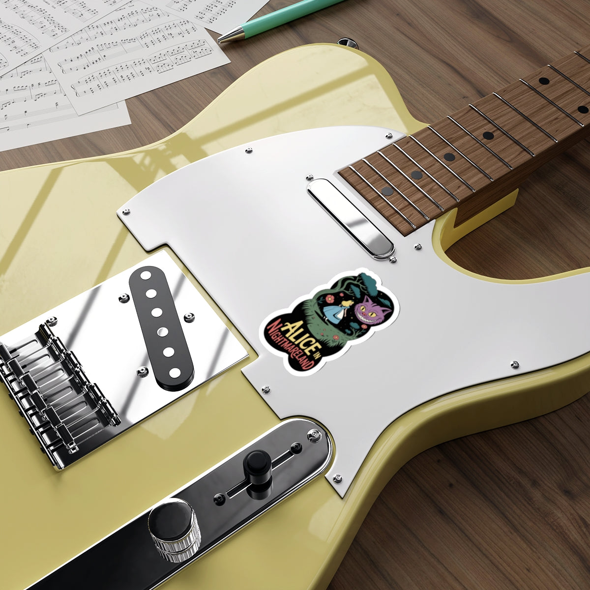 Alice in Nightmareland Sticker – Die-Cut Vinyl Sticker