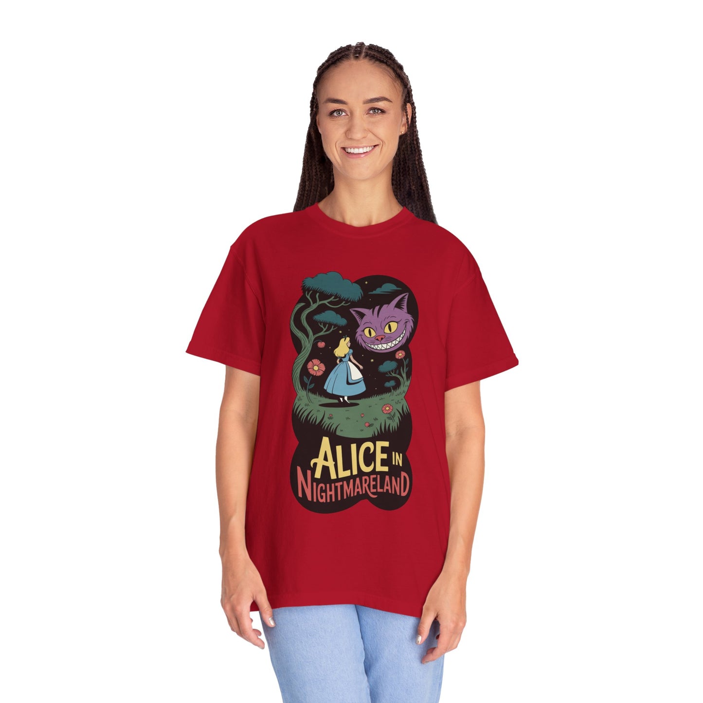 Alice in Nightmareland Tee – Dark Fairy Tale Comfort Colors Shirt