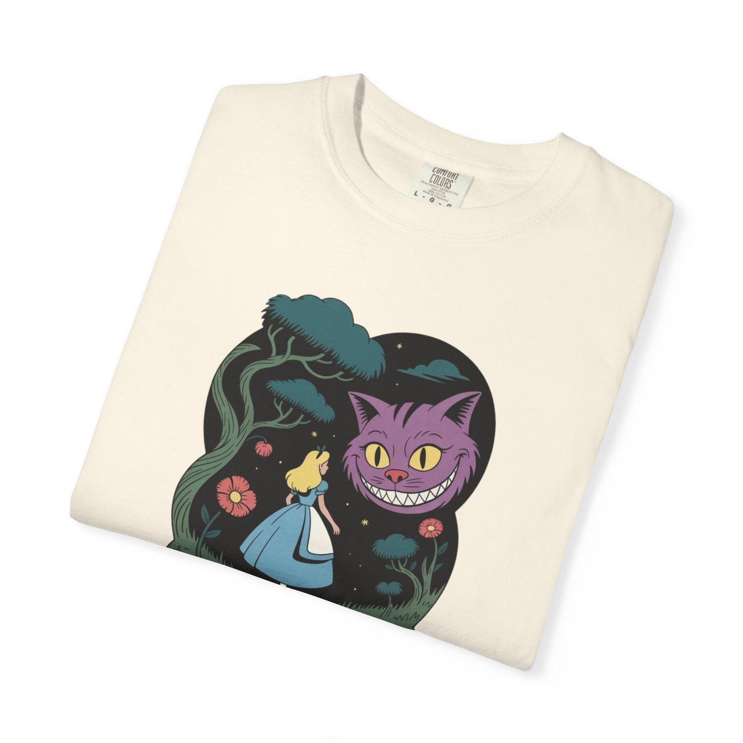 Alice in Nightmareland Tee – Dark Fairy Tale Comfort Colors Shirt