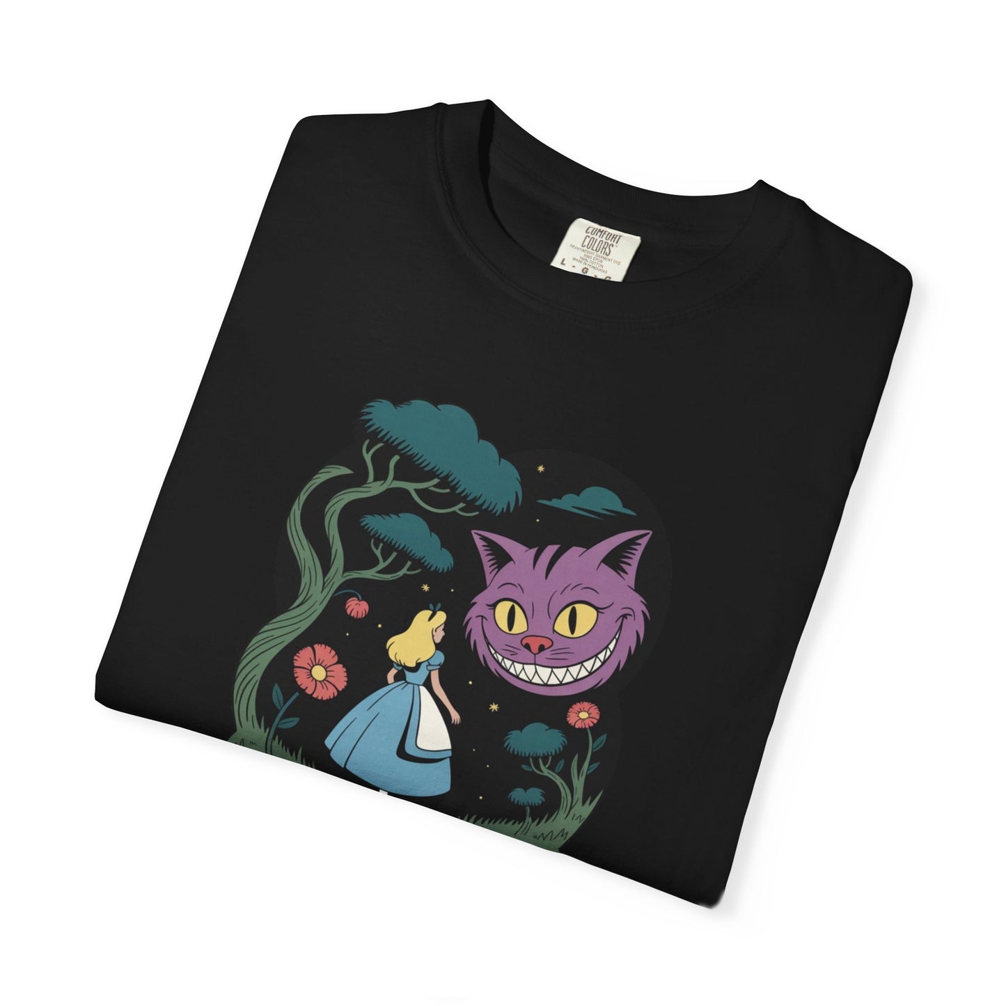 Alice in Nightmareland Tee – Dark Fairy Tale Comfort Colors Shirt