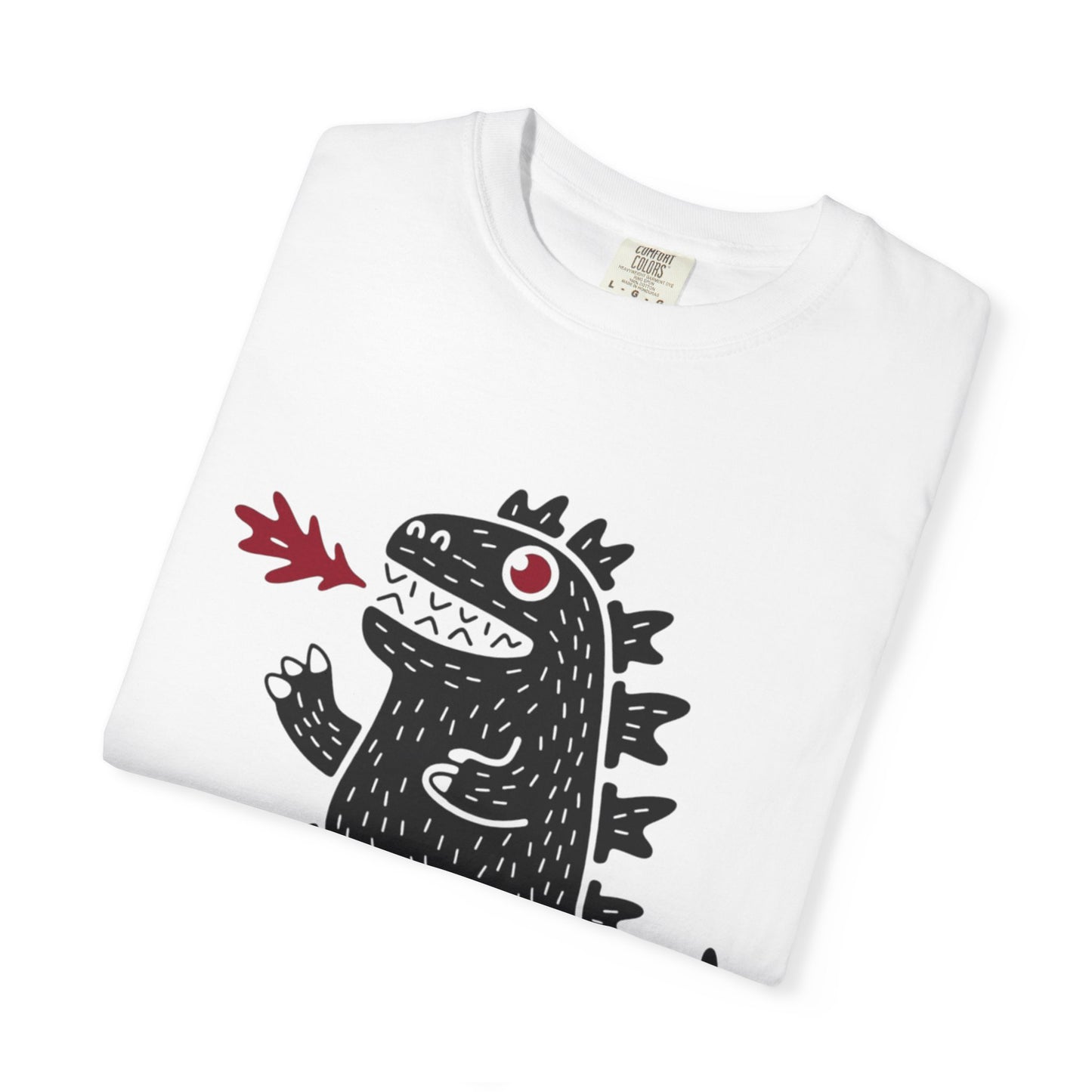 Tokyo Kaiju Tee – Cute Fire-Breathing Monster Graphic Shirt