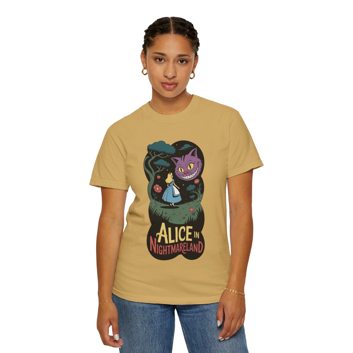 Alice in Nightmareland Tee – Dark Fairy Tale Comfort Colors Shirt