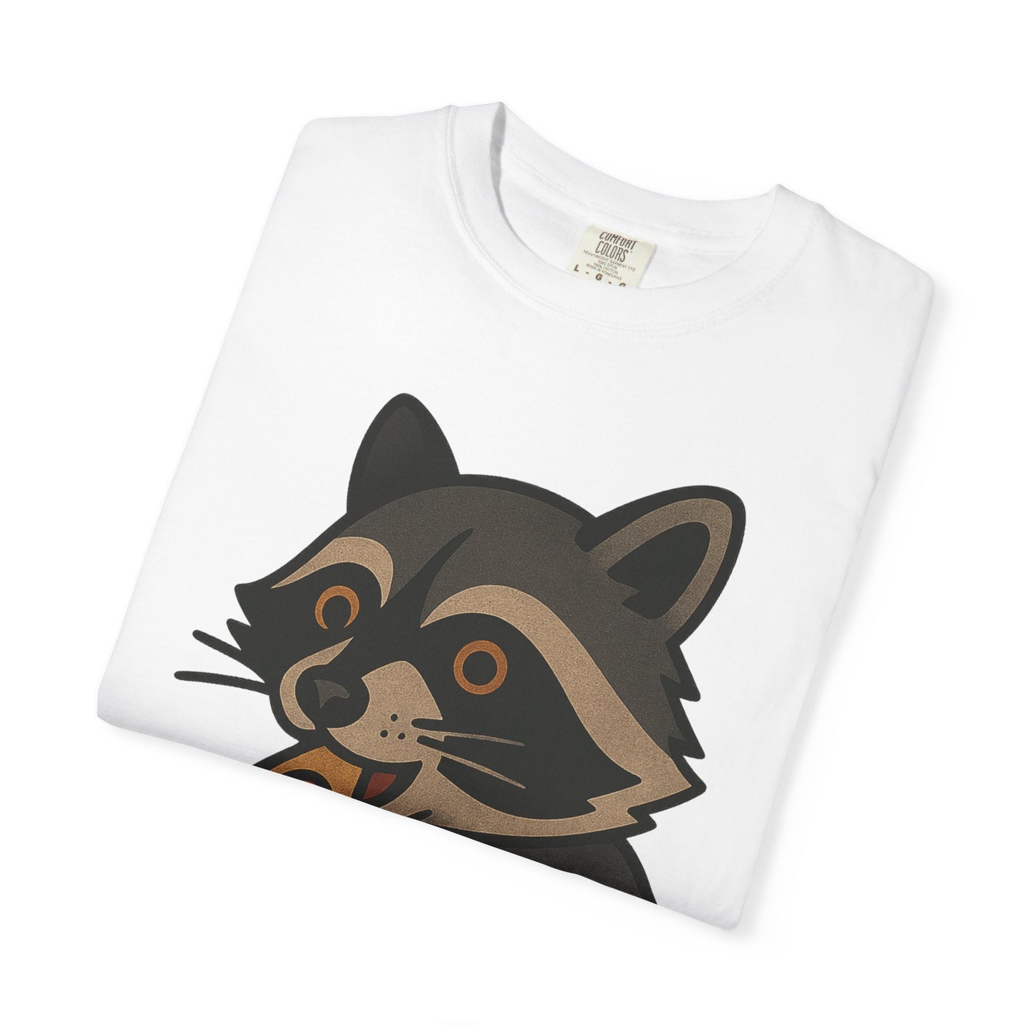 Pizza Bandit Raccoon Tee – Comfort Colors Unisex Garment-Dyed T-Shirt