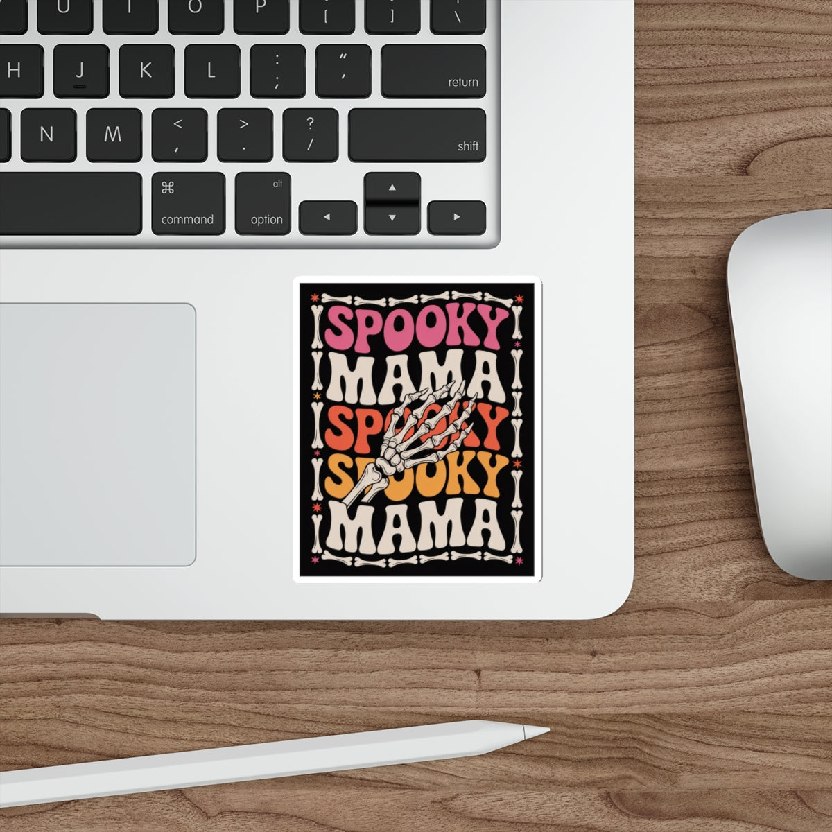 Spooky Mama Sticker – Die-Cut Vinyl Sticker