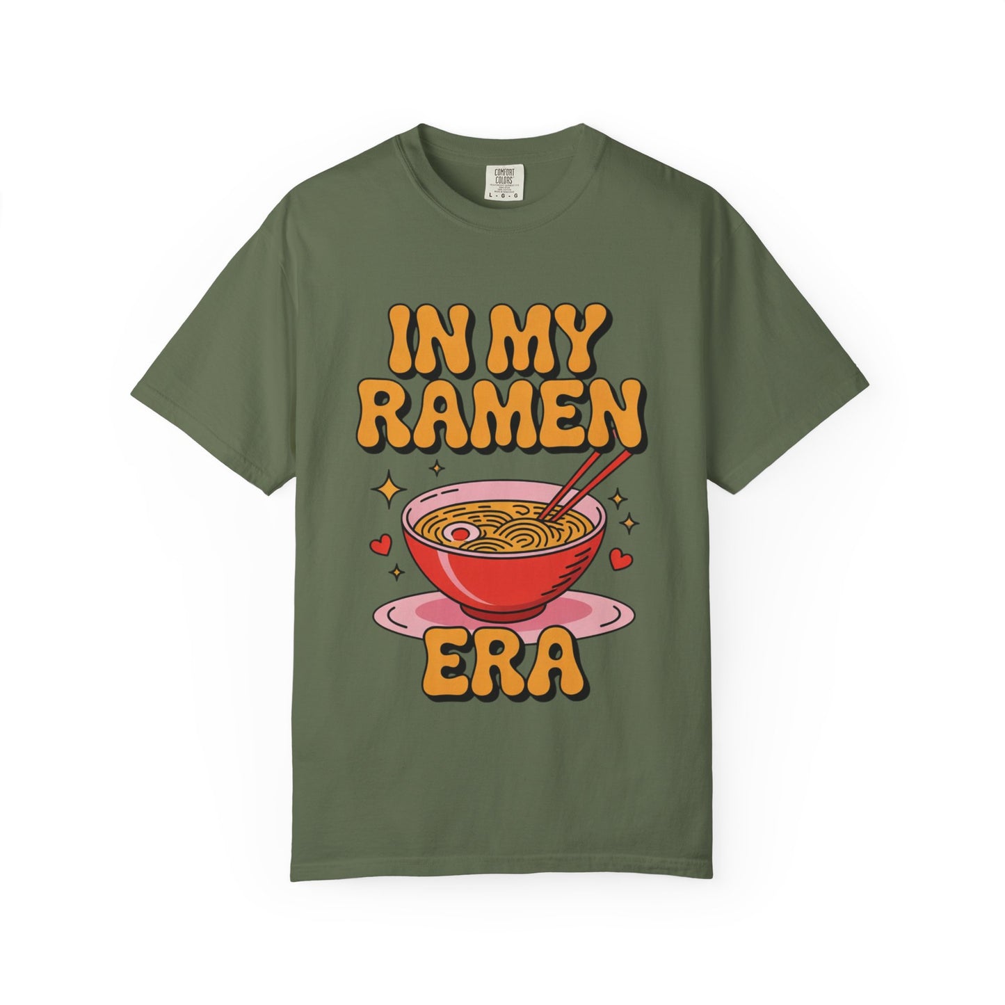 In My Ramen Era Tee – Funny Food Lover Comfort Colors Shirt