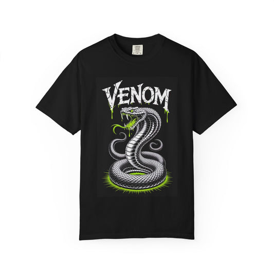 Venom Snake Tee – Toxic Graphic Metal-Inspired Shirt