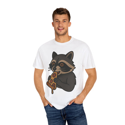 Pizza Bandit Raccoon Tee – Comfort Colors Unisex Garment-Dyed T-Shirt