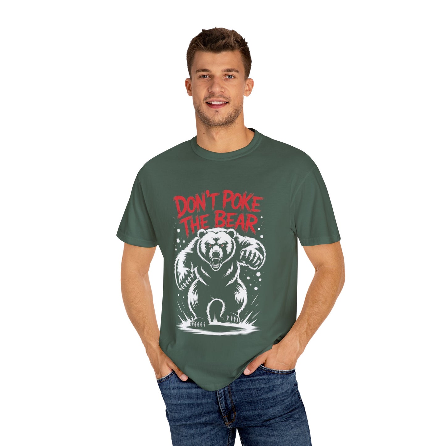 Don’t Poke the Bear Tee – Bold Grizzly Warning T-Shirt