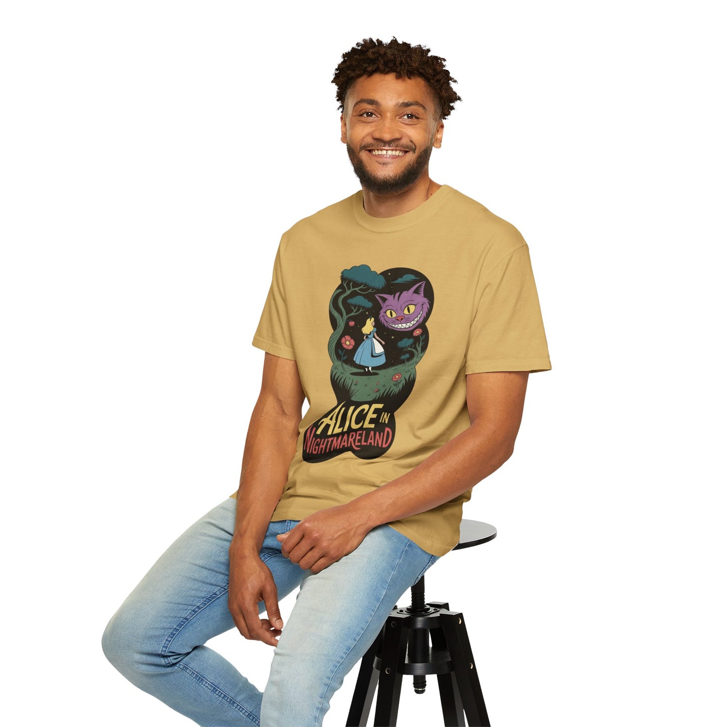 Alice in Nightmareland Tee – Dark Fairy Tale Comfort Colors Shirt