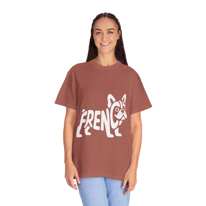Frenchie Silhouette Tee – Bold French Bulldog Graphic Shirt