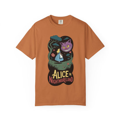 Alice in Nightmareland Tee – Dark Fairy Tale Comfort Colors Shirt
