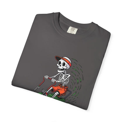 Yard Legend Skeleton Tee – Funny Lawn Mowing Comfort Colors T-Shirt