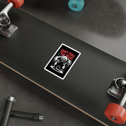 Don’t Poke the Bear Sticker – Die-Cut Vinyl Sticker