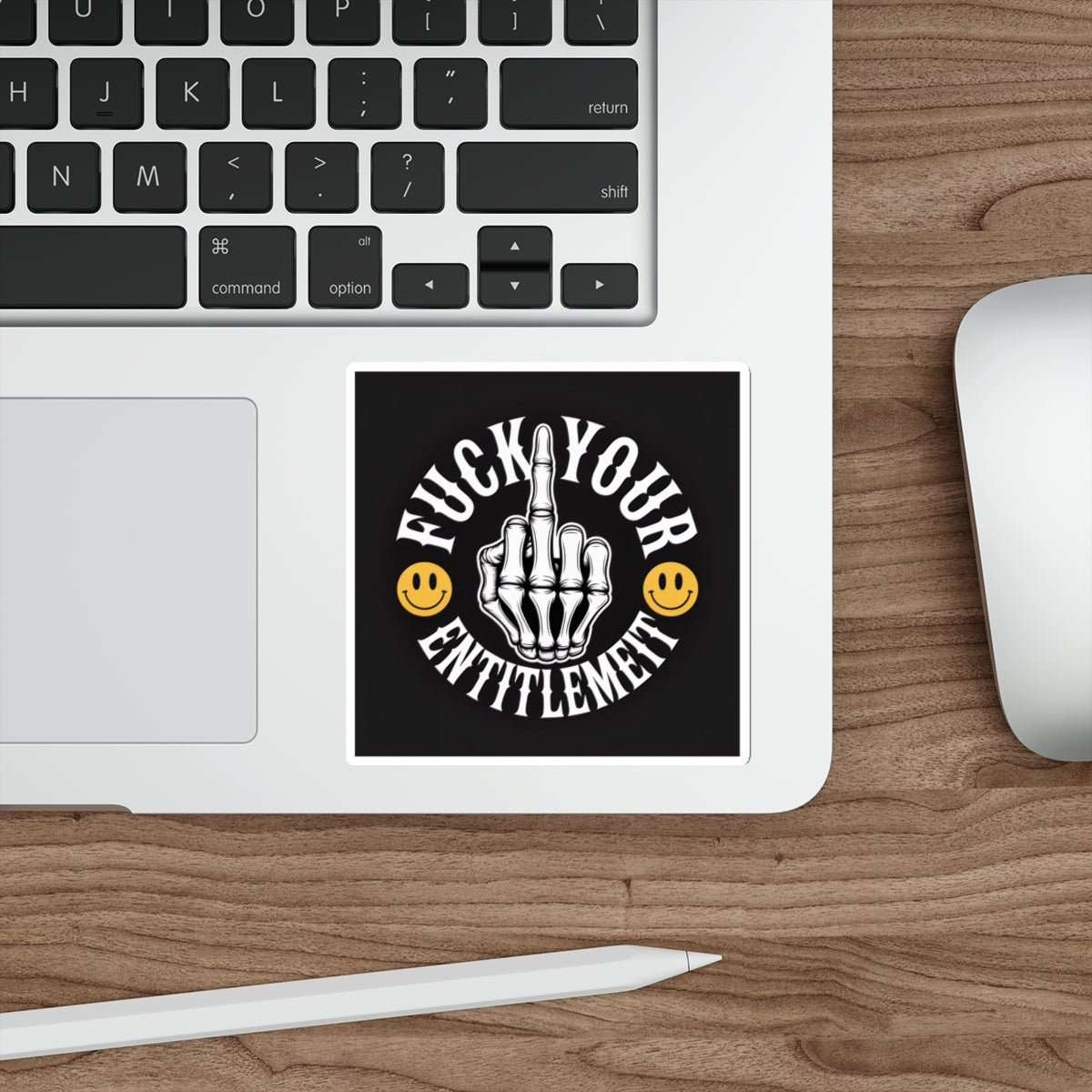 F*ck Your Entitlement Sticker – Die-Cut Vinyl Sticker