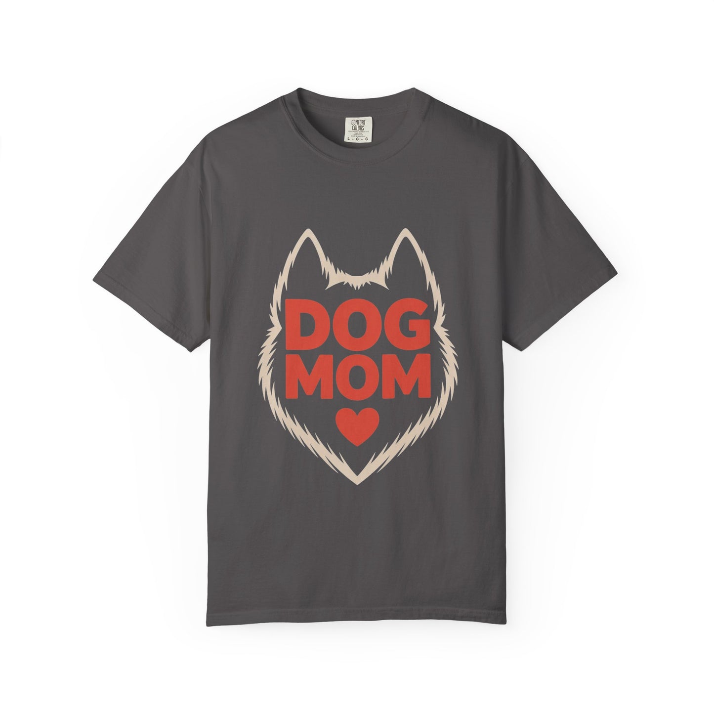 Dog Mom Heart Tee – Minimal Pet Parent Shirt