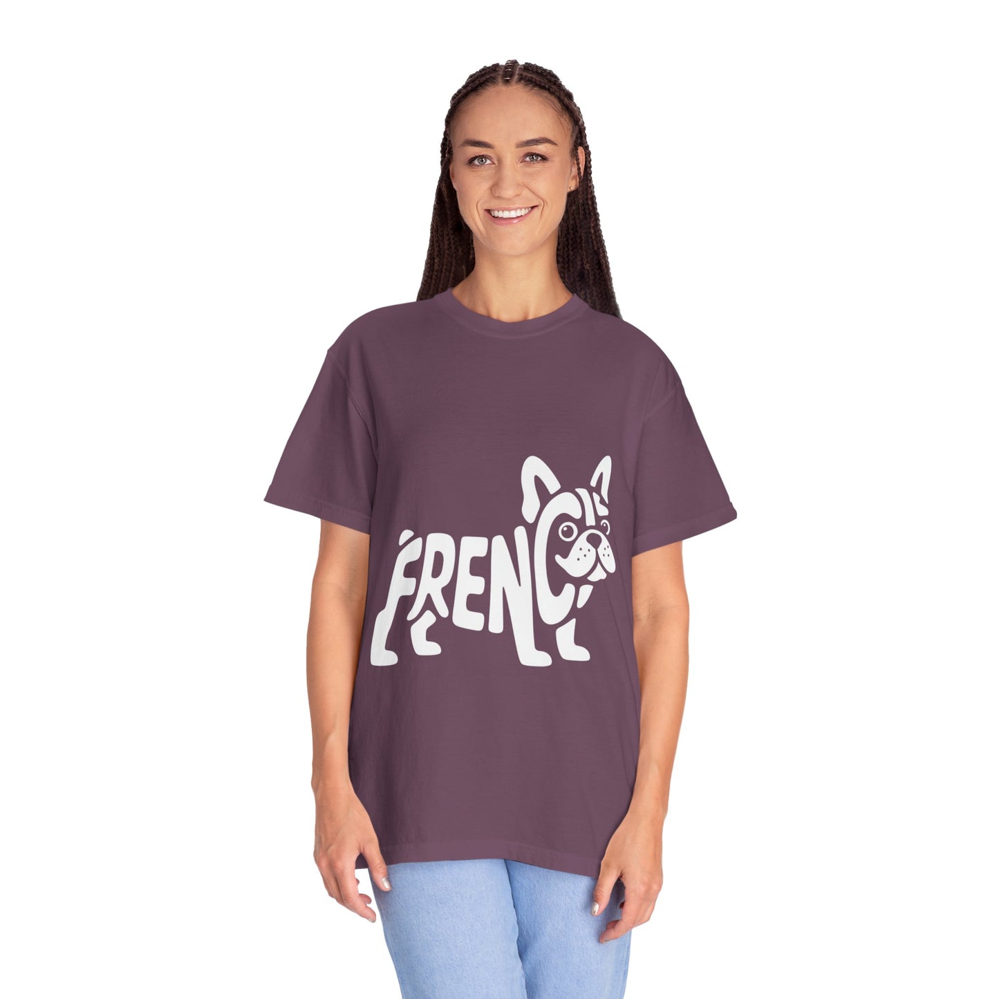 Frenchie Silhouette Tee – Bold French Bulldog Graphic Shirt
