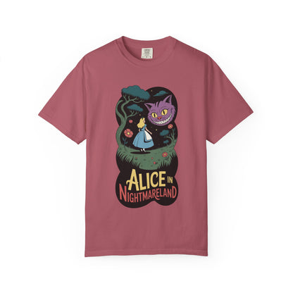 Alice in Nightmareland Tee – Dark Fairy Tale Comfort Colors Shirt