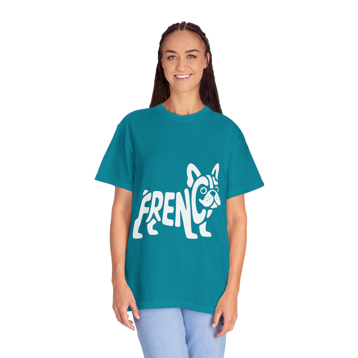 Frenchie Silhouette Tee – Bold French Bulldog Graphic Shirt