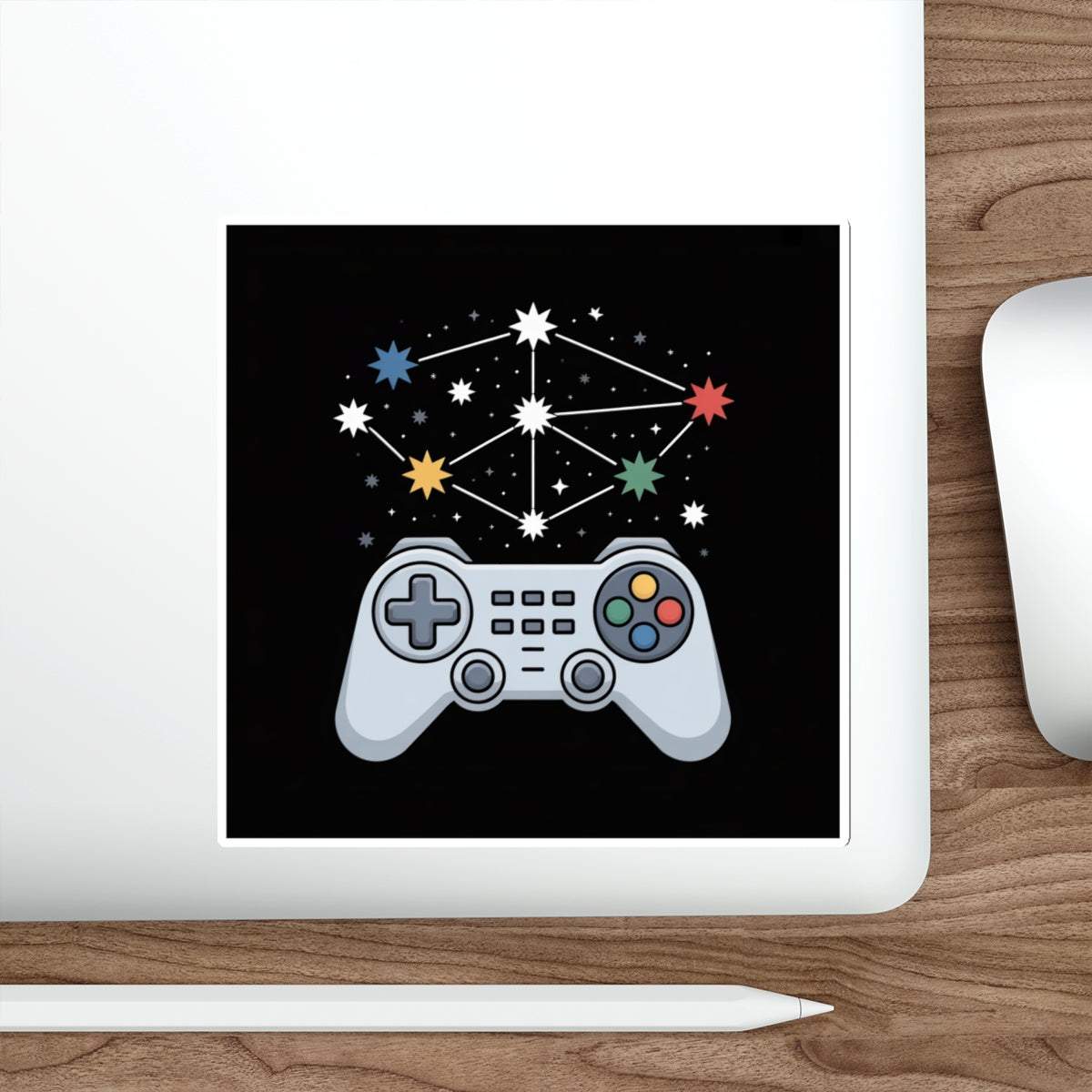 Game Galaxy Sticker – Die-Cut Vinyl Sticker