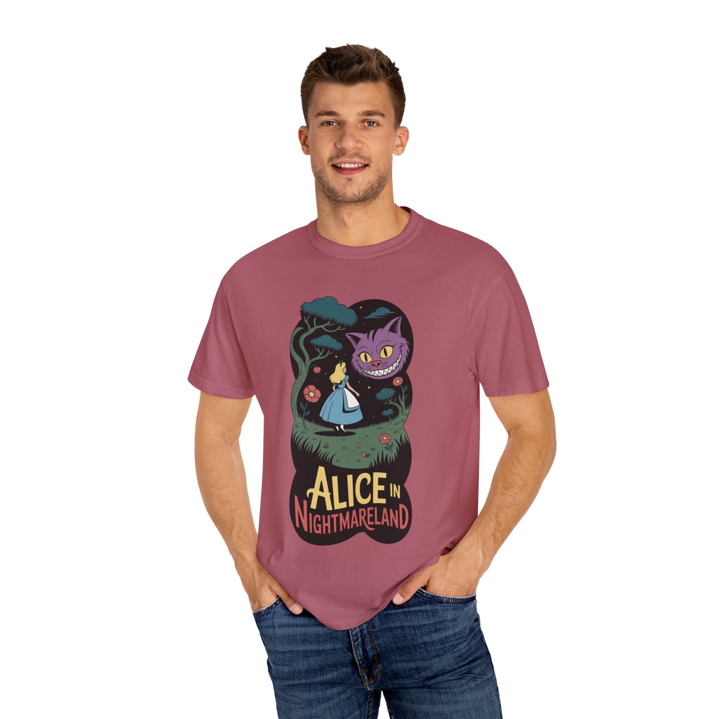 Alice in Nightmareland Tee – Dark Fairy Tale Comfort Colors Shirt