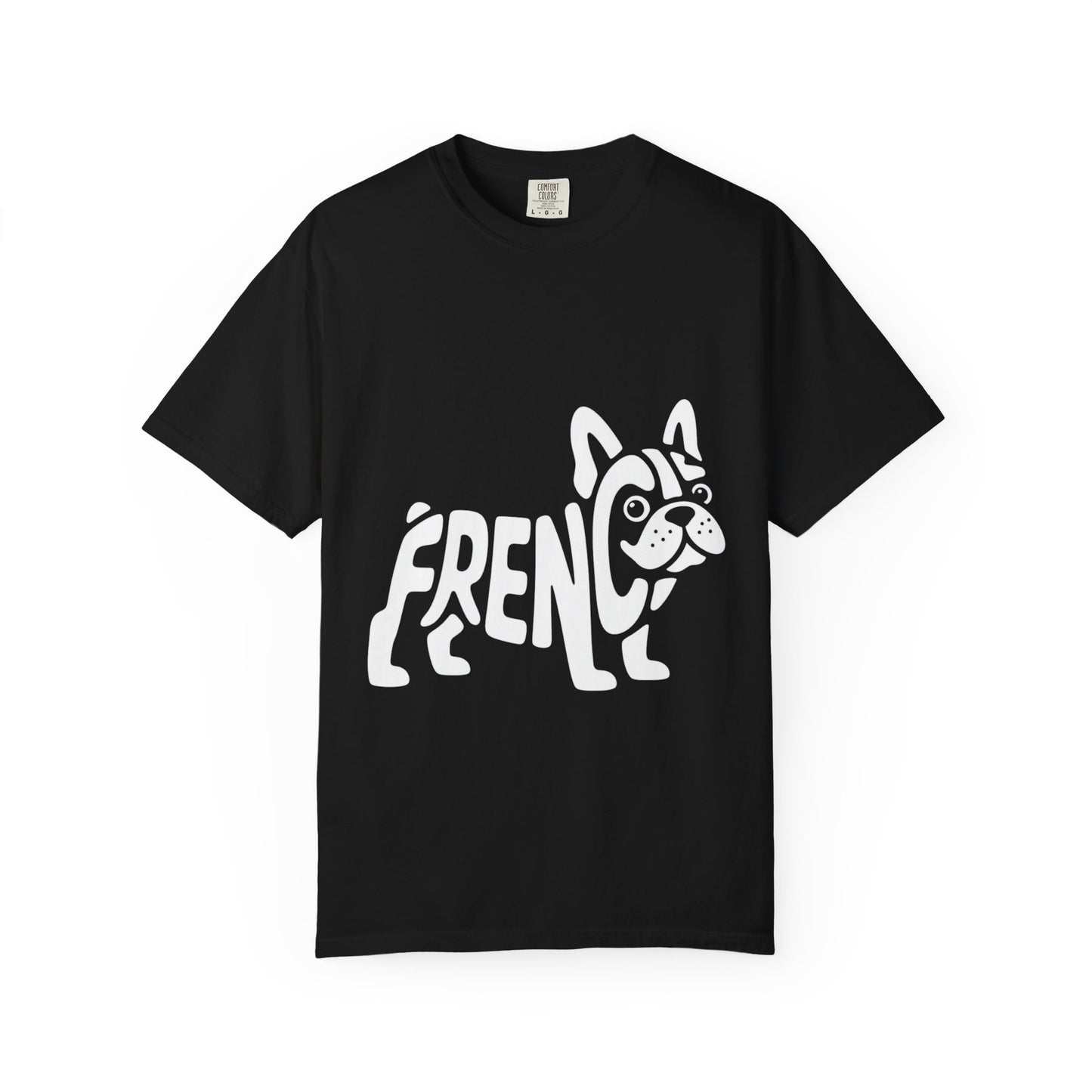 Frenchie Silhouette Tee – Bold French Bulldog Graphic Shirt