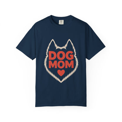 Dog Mom Heart Tee – Minimal Pet Parent Shirt
